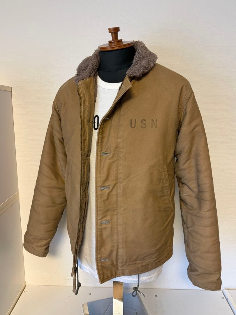 Excellent Authentic Buzz Rickson’s N-1 Deck Jacke… - image 12