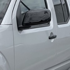 For Nissan Frontier 2005-2021 Trim Illusion Gloss Black Mirror Covers