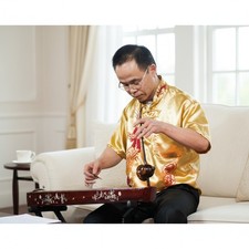 Handmade Folding Electric Dan Bau Vietnamese Monochord Zither Case & Pick 110cm