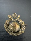 WW1 British Army Royal Marine Light Infantry Cap Badge GZZ