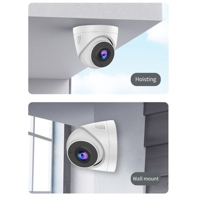 Wireless Indoor Security Camera APP Control Automatic Night Vis-ion 2 Way Ta Fit
