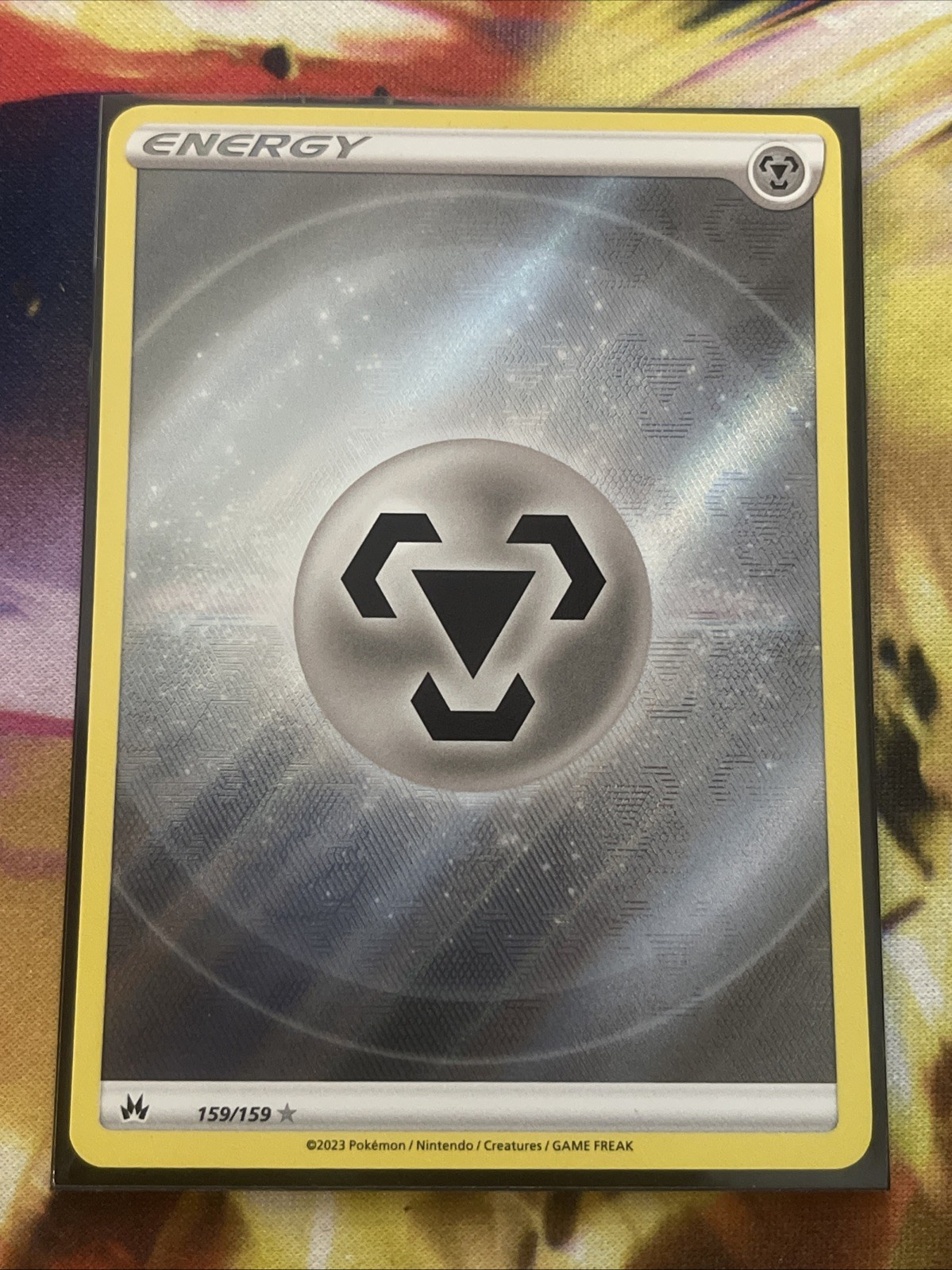 Metal Energy 159/159 Ultra Rare Crown Zenith Pokemon Near Mint