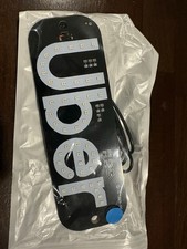 NEW BLUE  UBER LED Sign for Car Windshield | USB Type-C | Taxi Light Sign (bn)