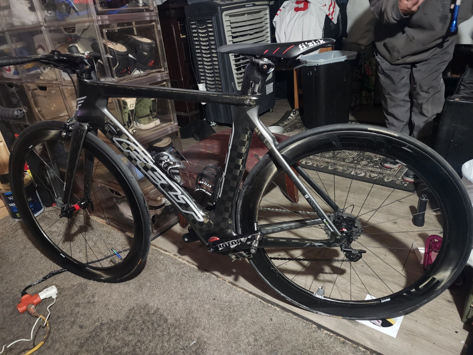 Used Felt AR1, Ultegra Di2, Carbon Fiber Road Bike-2015, 54cm