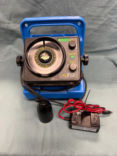 Vexilar FLX-12 Genz Pack with 12-Degree Ice Ducer Ice Flasher Sonar