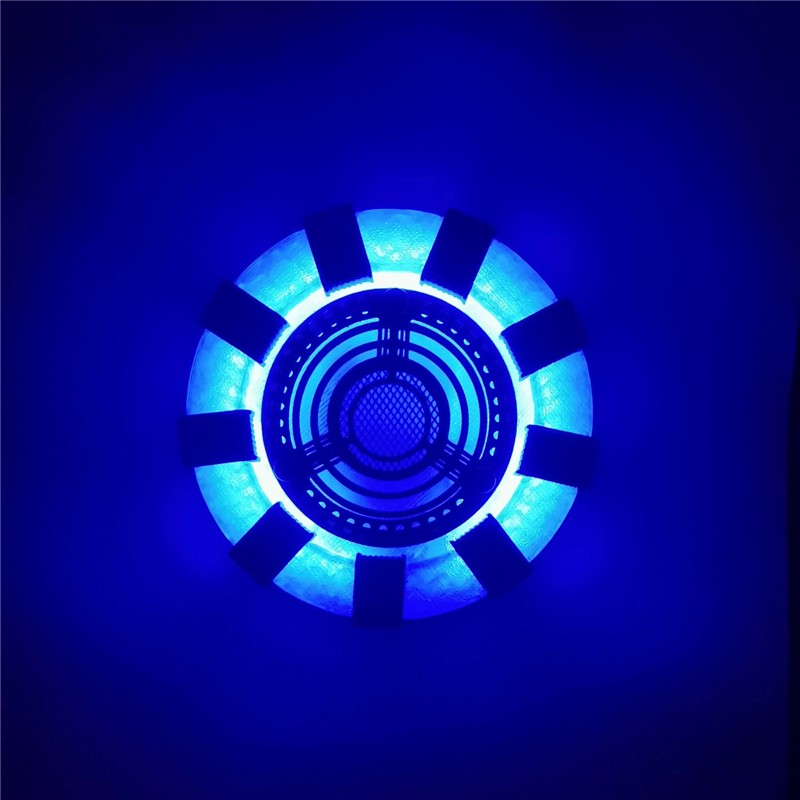 Wearable MK1 Iron Man Armor Arc Reactor Mark 1 Touch LED Tony
