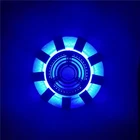 Wearable MK1 Iron Man Armor Arc Reactor Mark 1 Touch LED Tony Stark Chest Light