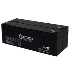 Mighty Max 12V 2.3AH F1 SLA Replaces Omni-Flow 4000 Infusion System - 2 Pack