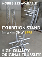 TrussLite TL32 Exhibition Truss Full Modular Stands (Multiple Sizes Available)