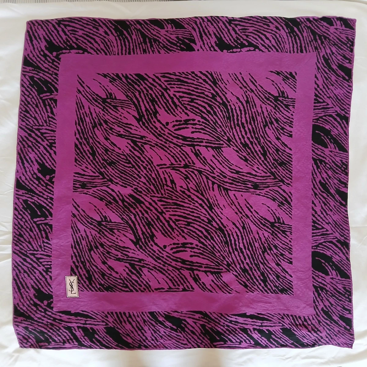 Saint Laurent 100% Silk Scarves & Wraps for Women for sale  display picture 1