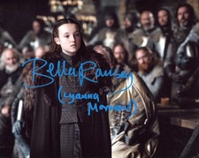 ACTRESS Bella Ramsey autograph, In-Person signed photo