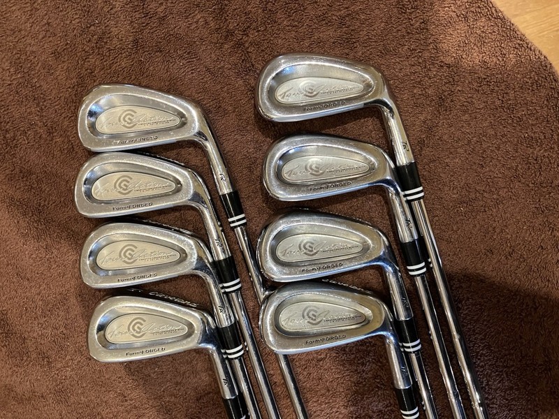 Cleveland TA3 Forged Iron Set, 3-P, Precision 5.5 Shafts