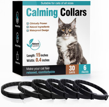 Calming Collar for Cats 6 Pack Cat Calming Pheromones Collar Stress and Anxiety