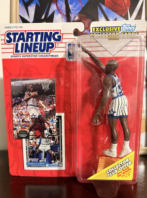 Kenner Starting Lineup 1993 Shaquille O'Neal NBA Figure w/ Collector Card