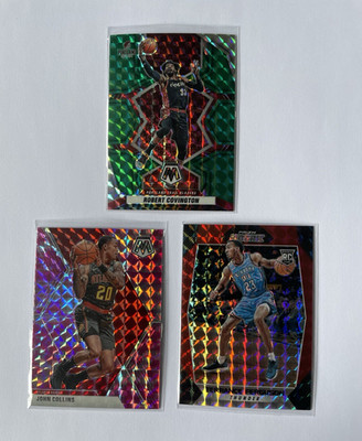 Panini Mosaic/Prizm NBA 3 Karten Lot   Covington/Collins/Ferguson RC