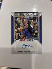 2024-25 Panini Nba Hoops - Great Significance Morris Peterson #GS-MPR (AU)