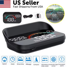 Universal Digital Speedometer Gps Car Hud Head Up Display Mph Overspeed Alarm Us Universal Digital Speedometer Gps Car Hud Head Up Display Mph Overspeed Alarm Us