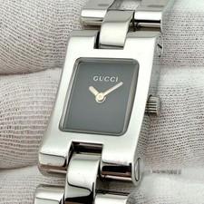 [Working, New Battery] GUCCI 2305L Square Quartz Watch Bangle