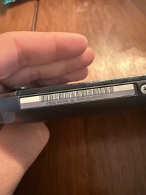 Sony PlayStation Vita PCH-2001 Black Handheld Console- TESTED No Charger 1 Game