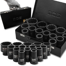 JCB Schlagschraubendreher-Bit-Set, 1, Cr-Mo, ...