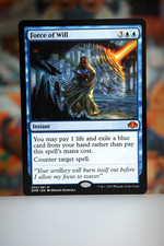 NM - Force of Will - Regular - Dominaria Remastered (DMR) - #50 - MTG