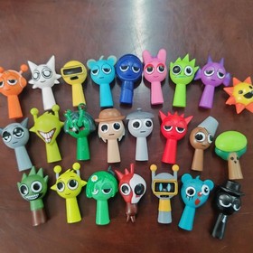 24pcs set Sprunki Model Toy Game Action Figures Toys Birthday Gift