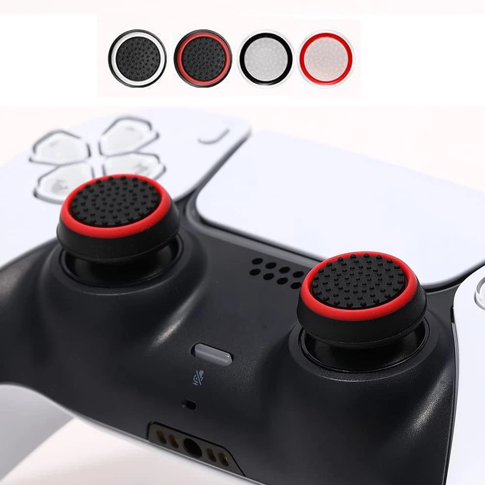 10件装控制器拇指杆握把盖适用于Ps5 Ps4 Xbox X Xbox 360任天堂 — 第 4/4 张图片
