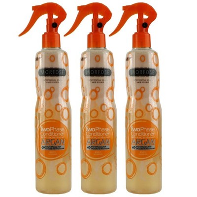 Morfose Reach Two Phase Argan 3 x 400 ml Conditioner für trockenes Haar Set