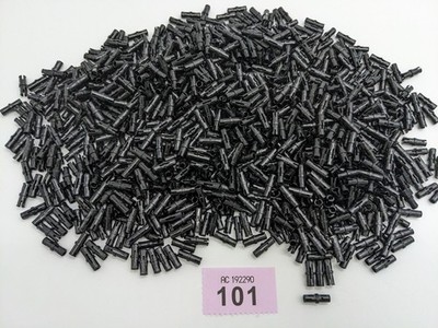 LEGO  TECHNIC 2780 schwarze Stifte Reibungskämme & Mittelschlitz x 1000 - UK-Verkäufer