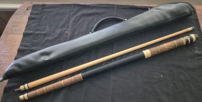 USED POOL CUE BRUNSWICK/ SEARS HANDCRAFTED POOLCUE