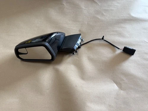 2015-2023 Ford Mustang GT LH Driver Side Mirror "Black" - OEM