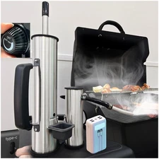 Advanced Smoke Tube for Pellet Smoker, Latest Upgrade Cold Smoker Generator f...