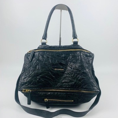Givenchy Umhängetasche schwarz mit Falten groß 138267199
