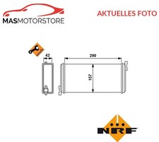 WÄRMETAUSCHER INNENRAUMHEIZUNG NRF 54240 P FÜR MERCEDES-BENZ 190