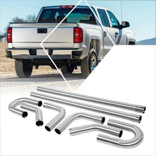 PM PERFORMOTOR 8 Pcs 2.5 Inches Stainless Steel DIY Custom Exhaust Tubing Man...