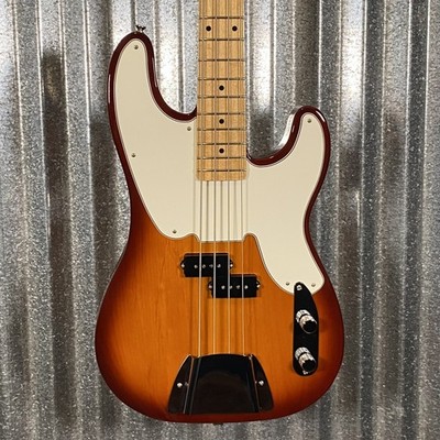 Fender LTD Telecaster Precision Bass 4 String Tobacco Sunburst & Bag #3373 Used