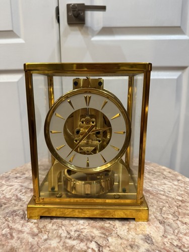 Jaeger LeCoultre Atmos Clock Cal 526-5 Serial #82010 Not Working (For Part)