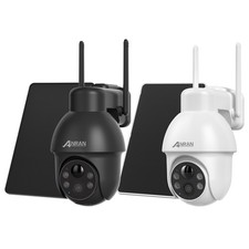 Produktbild - ANRAN 3/5MP überwachung kamera außen wlan Solar WLAN Kamera Außenbereich 2-Audio