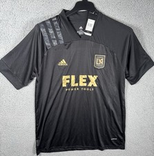 Adidas LAFC Soccer Jersey Mens XXL 2XL Black 2021-2022 NWT