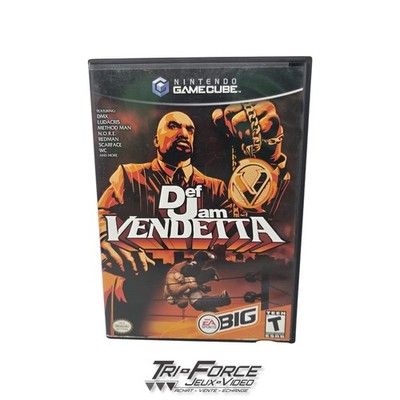 Def Jam Vendetta Nintendo Gamecube GC CIB Complete, tested ! Free Shipping