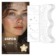 Glitter Freckles, 24PCS Glitter Freckles Face...