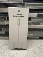 Genuine Apple Lightning to Digital AV Adapter HDMI MD826AM/A A1438 OEM
