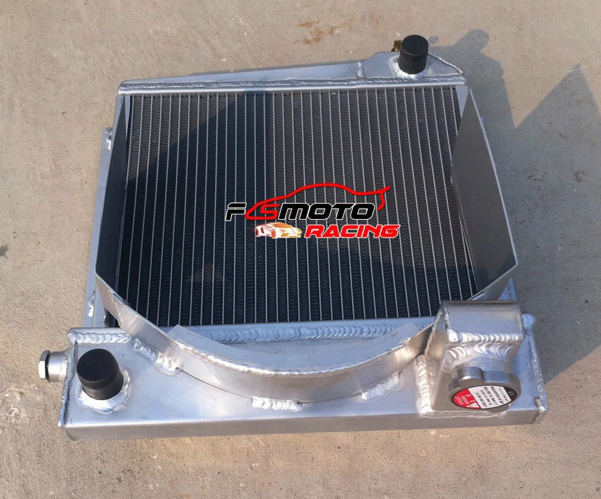 Radiador de aluminio para 1958-1967 AUSTIN HEALEY SPRITE/60-66 MG MIDGET 948-1098 MT Foto 3 de 4