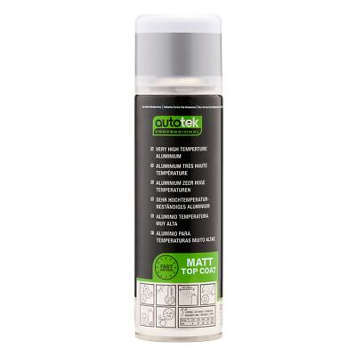 Autotek VHT Aluminium schnelltrocknend hochdeckender Aerosol-Sprühlack 300 ml