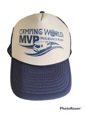 Vintage Camping World MVP Insurance Plan Trucker Hat