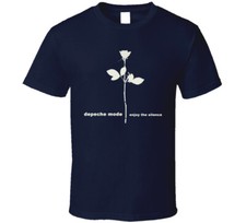 Depeche Mode Enjoy The Silence Blue T Shirt