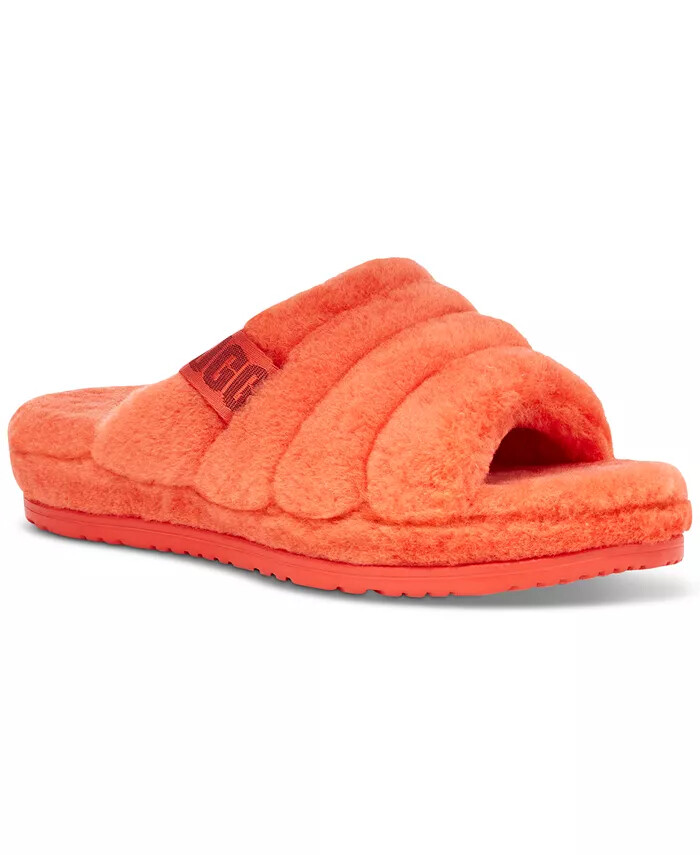 UGG Fluff You Orange Slippers Men's 