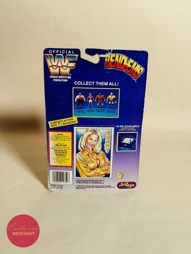 WWE WWF Just Toys Sunny Vintage 1997 Bendems Figure - Picture 7 of 8