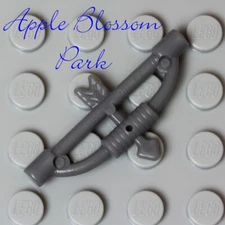 NEW Lego Kingdoms Dark Gray BOW & ARROW Knight Minifig Small Castle King Weapon