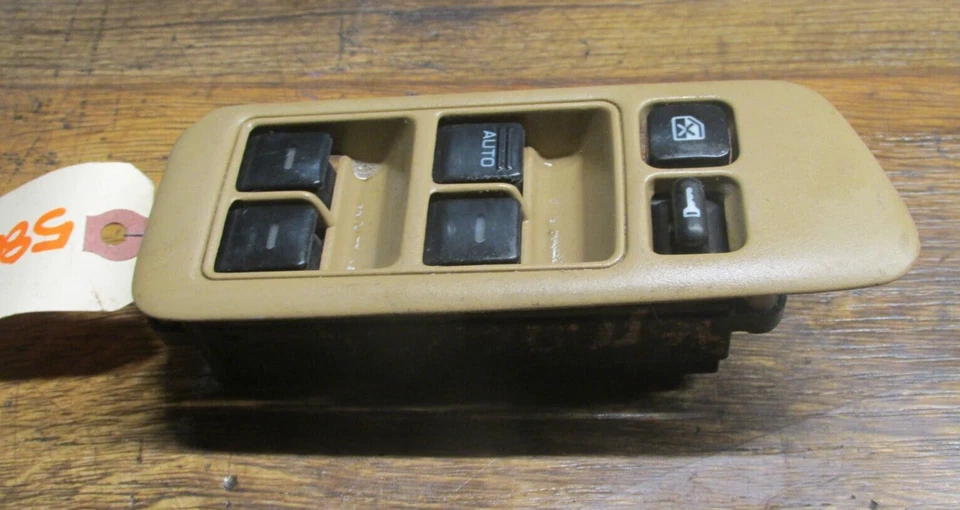 95- 99 MAXIMA LEFT DRIVER SIDE MASTER POWER WINDOW DOOR LOCK SWITCH ASSEMBLY - Image 2 of 4